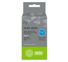 -/ Картридж ленточный Cactus CS-M21-125C342 черный для Brady BMP21-PLUS, BMP21, BMP21-LAB