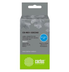 -/ Картридж ленточный Cactus CS-M21-125C342 черный для Brady BMP21-PLUS, BMP21, BMP21-LAB