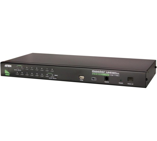 Переключатель консоли электронный, 16 портов USB/ 16 PORT PS/2-USB KVMP SWITCH W/1.8M W/23