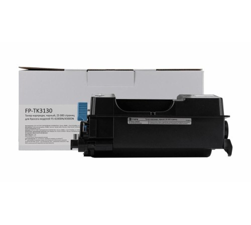 Тонер-картридж F+ imaging, черный, 25 000 страниц, для Kyocera моделей FS-4200DN/4300DN (аналог TK-3130 /1T02LV0NL0), FP-TK3130