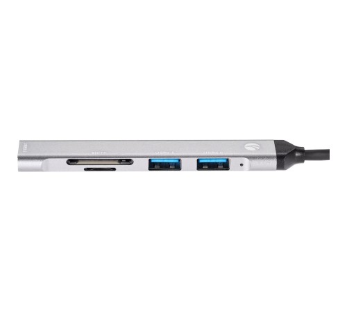 Адаптер/ Адаптер TypeC+adapter-->USB3.0+2USB2,0+SD+TF, VCOM <DH297> Адаптер/ Адаптер TypeC+adapter-->USB3.0+2USB2,0+SD+TF, VCOM <DH297>
