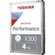 Жесткий диск/ HDD Toshiba X300 SATA3 4Tb 3.5" 7200 256Mb RTL (analog HDWE140EZSTA)