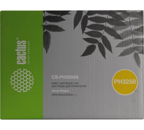 -/ Картридж лазерный Cactus CS-PH3250S 106R01373 черный (3500стр.) для Xerox Phaser 3250/3250d/3250dn