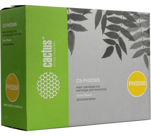-/ Картридж лазерный Cactus CS-PH3250S 106R01373 черный (3500стр.) для Xerox Phaser 3250/3250d/3250dn