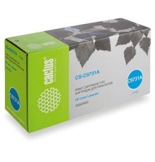 -/ Картридж лазерный Cactus CS-C9731A голубой (13000стр.) для HP CLJ 5500/5550