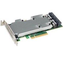 контроллер Broadcom Controller 9361-16I (05-25708-00) (PCI-E 3.0 x8, LP), QIG, LP bracket, SGL SAS 12G, RAID 0,1,5,6,10, 50,60, 16port (4*intSFF8643), 2GB onboard, каб.отдельно, 1 year