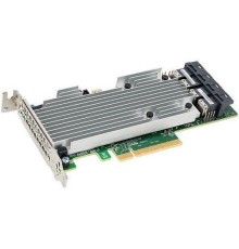 контроллер Broadcom Controller 9361-16I (05-25708-00) (PCI-E 3.0 x8, LP), QIG, LP bracket, SGL SAS 12G, RAID 0,1,5,6,10, 50,60, 16port (4*intSFF8643), 2GB onboard, каб.отдельно, 1 year