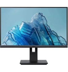 Монитор/ ACER B277UGbmiiprzx 27'', ZeroFrame, Black, PCR 85%+OBP 5%, 16:9, IPS, 2560x1440, 4ms, 350cd, 120Hz, 2xHDMI(2.0) + 1xDP(1.4) + 4xUSB 3.2 + USB-B (1up 4down) + SPK + Audio out, Speakers 2Wx2, sync: FreeSync, hdr: HDR 10, hadj 150, DE: Delta E < 1,