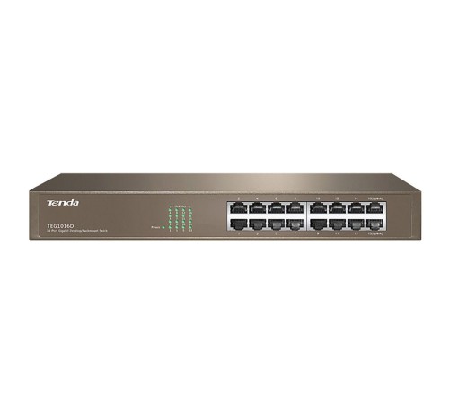 Коммутатор/ Коммутатор 16PORT 10/100/1000M TEG1016D TENDA