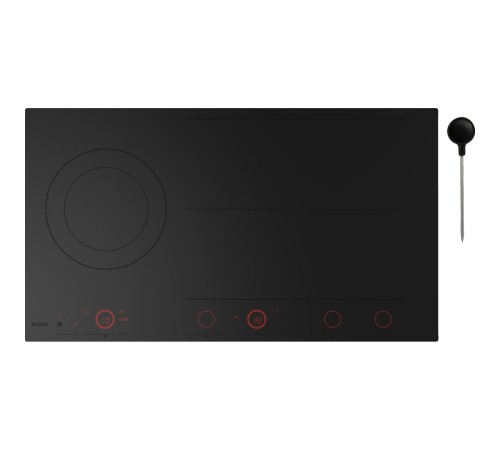 Варочная панель ASKO/ Арт. 737830 ; Встраиваемая варочная панель, дизайн PREMIUM, индукция, 5 зон для приготовления, Bridge, WI-FI, 47х90х51 см, черный матовый