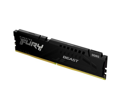 Память оперативная/ Kingston 32GB 5600MHz DDR5 CL36 DIMM FURY Beast Black