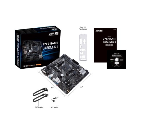 Материнская плата/ PRIME B450M-K II Материнская плата/ PRIME B450M-K II