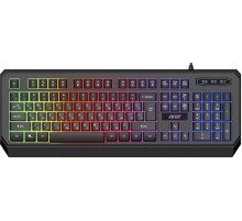 Клавиатура/ Клавиатура Acer OKW300 USB for gamer LED black