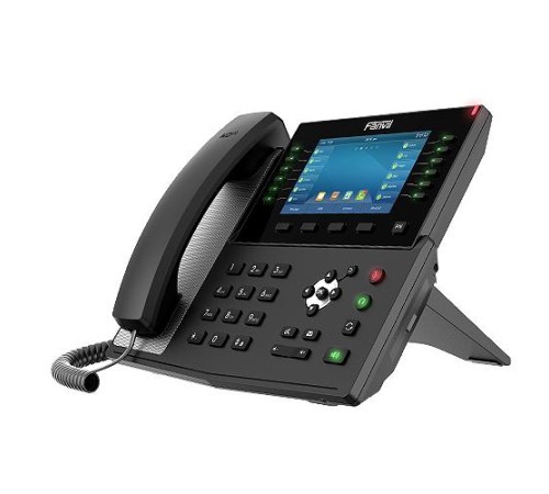 SIP-Телефон Fanvil X7C 2xEthernet 10/100/1000, HD Voice, 20 SIP Lines, 5 Line Key, 60 DSS Keys, IPV6/OPUS, 5.0" Color Screen, WIFI & Built-in Bluetooth, POE + Gigabit, PSU SIP-Телефон Fanvil X7C 2xEthernet 10/100/1000, HD Voice, 20 SIP Lines, 5 Line Key, 60 DSS Keys, IPV6/OPUS, 5.0" Color Screen, WIFI & Built-in Bluetooth, POE + Gigabit, PSU