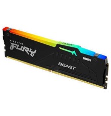 Память оперативная/ Kingston 8GB 6000MT/s DDR5 CL36 DIMM FURY Beast RGB EXPO