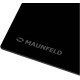 Электрическая домино MAUNFELD/ Электрическая варочная панель MAUNFELD CVCE453BK, 45см, стеклокерамика, сенсорное управление, таймер, мощность конфорок 1200, 1800, 1800 Вт, автоматическое выключение, индикатор остаточного тепла, защита от перегрева, блокир
