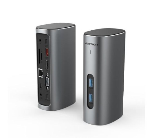 Мультифункциональная док-станция Vention USB Type C 12 в 1 Мультифункциональная док-станция Vention USB Type C 12 в 1