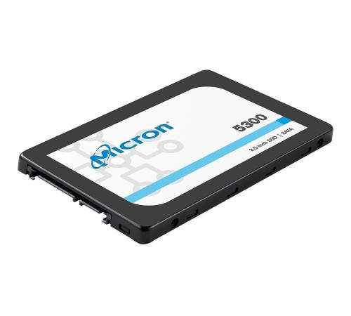 Твердотельный накопитель/ Micron SSD 5300 MAX, 3840GB, 2.5" 7mm, SATA3, 3D TLC, R/W 540/520MB/s, IOPs 95 000/34 000, TBW 24528, DWPD 3.5 (12 мес.) Твердотельный накопитель/ Micron SSD 5300 MAX, 3840GB, 2.5" 7mm, SATA3, 3D TLC, R/W 540/520MB/s, IOPs 95 000/34 000, TBW 24528, DWPD 3.5 (12 мес.)