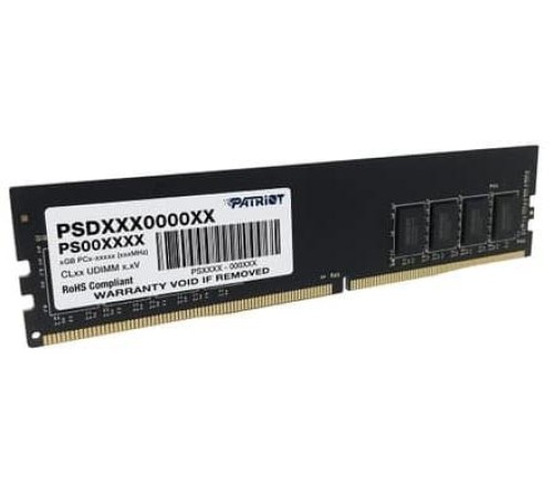 Оперативная память Patriot SL DDR4 DIMM 16GB 2666MHz CL19 1*16GB 19-19-19-43 1.2V Оперативная память Patriot SL DDR4 DIMM 16GB 2666MHz CL19 1*16GB 19-19-19-43 1.2V