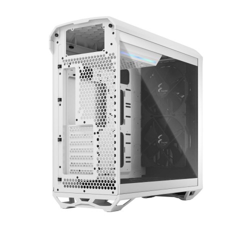 Корпус ПК без блока питания/ Case Fractal Design Torrent TG Clear Tint, Full-Tower, 2x180mm + 3x140mm, 2xUSB-A 3.2 + 1xUSB 3.2 Type-C E-ATX, SSI-CEB, SSI-EEB, ATX, mATX, mITX White