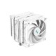 Кулер для процессора DEEPCOOL AK620 WH LGA20XX/1700/1200/115X/AM5/AM4 (8шт/кор, TDP 260W, PWM, DUAL Fan 120mm, 6 тепл. трубок, белый) RET (R-AK620-WHNNMT-G-1)