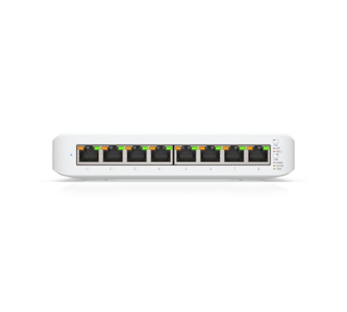 Коммутатор/ 8-port, Layer 2 PoE switch supporting silent fanless cooling. 52W total PoE availability Коммутатор/ 8-port, Layer 2 PoE switch supporting silent fanless cooling. 52W total PoE availability