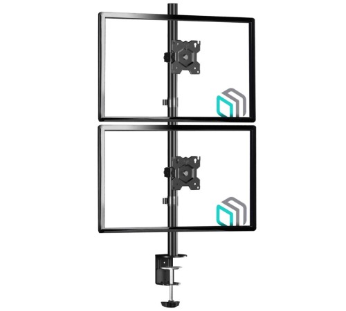 ONKRON кронштейн для двух мониторов 13"-34" настольный, чёрный D208E ONKRON кронштейн для двух мониторов 13"-34" настольный, чёрный D208E