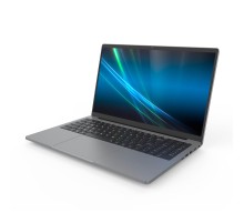 Ноутбук HIPER DZEN 15.6"(1920x1080 (матовый) IPS)/Intel Core i5 1135G7(2.4Ghz)/16384Mb/512SSDGb/noDVD/Int:Intel UHD Graphics/Cam/BT/WiFi/43.8WHr/war 1y/1.7kg/Silver/Win10Pro + Screen 60Hz, 250nits