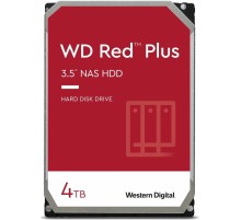 Жесткий диск/ HDD WD SATA3 4Tb NAS Red Plus 5400 256Mb 1 year warranty