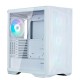 Корпус ZALMAN Z9 Iceberg MS, EATX, WHITE, WINDOW, 4x3.5", 5x2.5", 2xUSB2.0, 2xUSB3.0, 1xUSB 3.1 Gen2 Type-C, FRONT 3x140mm ARGB, REAR 1x140mm ARGB