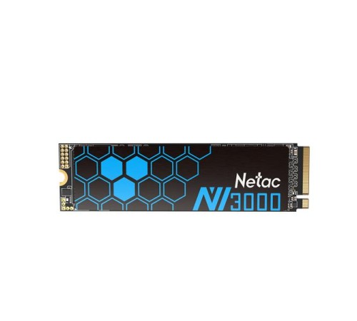 SSD накопитель Netac SSD NV3000 2TB PCIe 3 x4 M.2 2280 NVMe 3D NAND, R/W up to 3300/2900MB/s, IOPS(R4K) 320K/280K, TBW 1200TB, with heat sink, 5y wty