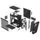 Корпус ПК без блока питания/ Case Fractal Design Torrent Compact RGB TG Light Tint, Midi-Tower, 2x180mm RGB, 2xUSB-A 3.2 + 1xUSB 3.2 Type-C E-ATX, SSI-CEB, ATX, mATX, mITX Black