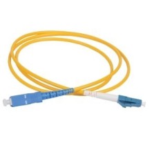 Оптический патч-корд, SM, 9/125 (OS2), LC/UPC-SC/UPC, (Simplex), LSZH, 3м