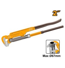 Сверхмощный шведский трубный ключ на 90° Ingco HPW04021,макс. 67мм