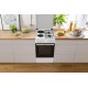 Комбинированная плита Gorenje/ Комбинированная плита Gorenje, полезный объем 68 л, очистка паром AquaClean, сводчатая форма духовки, механическое управление, электроподжиг, цвет белый