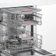 Встраиваемая посудомоечная машина Bosch Serie 6, Встраиваемая посудомоечная машина 60см.Класс A-A-A; 6 прогр. ; 14 компл.посуды;автоматика 3in1; AquaSensor; датчик загрузки; инверторный мотор; DosageAssist; 3-й короб.сушка: Zeolite, индикация на полу: луч