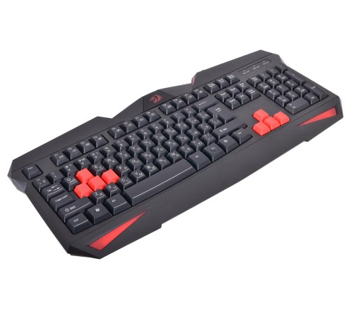 Redragon Проводная игровая клавиатура Xenica RU,черный,начального уровня