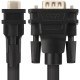 Greenconnect Кабель SVGA 15.0м чёрный, позолоченные контакты, ферритовые кольца, OD8.0mm. 15M / 15M Premium GCR-VM2VM2-15.0m, 28/28 AWG, двойной экран