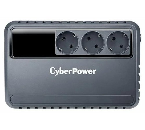 Источник бесперебойного питания Cyberpower BU600E Line-Interactive 600VA/360W (3 EURO) (существенное повреждение коробки)