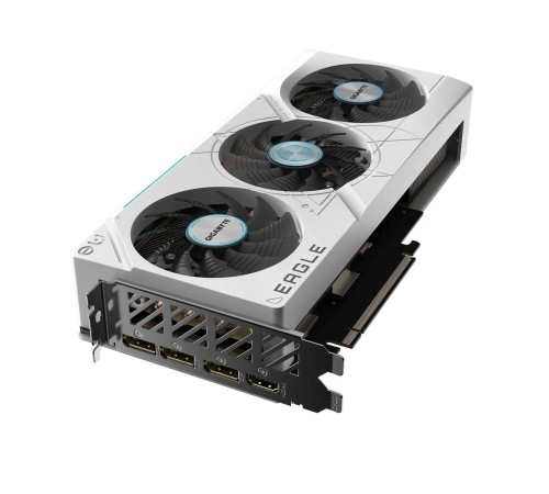 Видеокарта/ VGA GIGABYTE NVIDIA GeForce RTX 4070 TI SUPER EAGLE OC ICE 16G 16GB, GDDR6X/256-bit, PCIe 4.0, 1xHDMI 2.1a, 3x DP, 2.5-slot Видеокарта/ VGA GIGABYTE NVIDIA GeForce RTX 4070 TI SUPER EAGLE OC ICE 16G 16GB, GDDR6X/256-bit, PCIe 4.0, 1xHDMI 2.1a, 3x DP, 2.5-slot