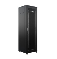 Телекоммуникационный шкаф (4401) Бастион SKAT TB-22R660PF-B Телекоммуникационный шкаф 22U/600x600мм/Пд-перф/Зд-металл/RAL9005/47,5кг/1.5 л.г