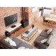 ONKRON кронштейн для телевизора 32"-70" наклонный, чёрный TM5 (Мятая упаковка)