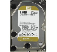 Жесткий диск/ HDD WD SATA3 2Tb Gold 7200 128mb 1 year warranty