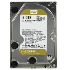 Жесткий диск/ HDD WD SATA3 2Tb Gold 7200 128mb 1 year warranty