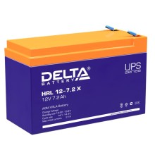 Аккумуляторная батарея Delta Аккумуляторная батарея для ИБП HRL 12-7.2 X (12V / 7.2Ah)