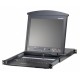 KVM переключатель ATEN 8P CAT-5 HIGH DENSITY DUAL RAIL LCD KVM*KL1508AN-AXA-RG
