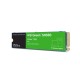 Твердотельный накопитель/ WD SSD Green SN350 NVMe, 250GB, M.2(22x80mm), NVMe, PCIe 3.0 x4, 3D TLC, R/W 2400/900MB/s, IOPs 160 000/150 000, TBW 40, DWPD 0.3 (12 мес.)