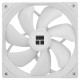 Кулер для корпуса/ Case Cooler Thermalright TL-C14CW (140x140x25mm, 4-pin PWM, 75.8CFM, 26.4dBA, 1500RPM, White)