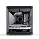 Корпус без блока питания/ Case JONSBO TK-1 Black 2.0, Mini-Tower, no fan, 1xUSB-A 3.2 + 1xUSB-C 3.2, mATX, mITX Black