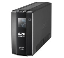 Источник бесперебойного питания APC Back-UPS Pro BR 650VA/390W, 6xC13 Outlets(6 batt.), AVR, LCD, Data/DSL protect, 10/100 Base-T, USB, PCh, user repl. batt., 1 year warranty